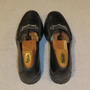 Gucci | Shoes | Gucci Tom Ford Era Black Calf Leather Horse  display picture 1